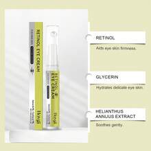 1支/2支/3支装视黄醇眼霜，保湿、减少皱纹、滋养眼部精华，专为娇嫩眼周肌肤设计 - 螢光黃+灰色 - 查看 6