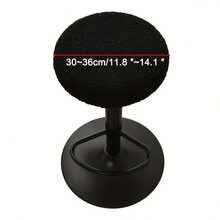 1件加厚绒面圆形凳套，适用于餐厅吧台凳 - 弹性封口，可机洗，现代设计，一体式 - 彩色 - 查看 15