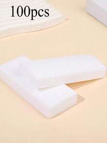 100pcs/50pcs White Non-Woven Fabric Hair Removal Paper, One-Time Quick Hair Removal Wax Paper, Skin Care Instant Peeling Beeswax Hair Removal Paper,Christmas & New Year Gifts. - White - View 10