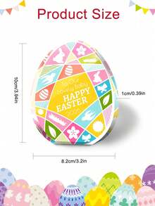 1 buc. Decorațiune de birou acrilică personalizată cu ou de Paște, placă decorativă cu text personalizat pentru ou de Paște, decorațiune transparentă acrilică pentru ou de Paște cu text adăugat, cadou de Paște pentru copii, cadou de familie pentru cupluri, familie, copii și prieteni, decorațiune de birou pentru petrecerea de Paște, decorațiune de sărbători pentru casă, decorațiune comemorativă cu fotografie personalizabilă de Paște