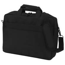 Vattentät 15,6-tums laptopväska | Vadderad och stötsäker väska för universitet och företag | Tjock skyddande laptopväska för resan - Svart - Visa 8