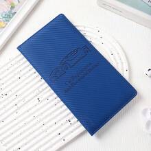 1 pieza Portacartas de PU con diseño de unicolor y simple, con múltiples ranuras, ultra delgado y portátil, adecuado tanto para hombres como para mujeres, bolso de embrague, bolso de mano para mujer y hombre, billetera pequeña, esencial de viaje, portador de insignia, portador de tarjeta de identificación - Multicolor - Ver 11