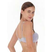 Skiny Casual Sujetador sin Copa ni Varilla Mujer((36) C Jaspe Claro) - Multicolor - Ver 4