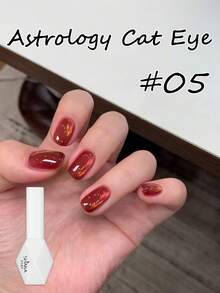 10毫升 MISS SHAKA 秋冬美甲蓝、红、金玻璃珠猫眼凝胶指甲油 2026 新款流行美白玻璃珠猫眼凝胶指甲油，圣诞美甲护理 - 彩色 - 查看 25