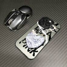 [Funda de Teléfono Plateada Colorida] Adecuada para 16ProMax/16Plus/16Pro/16, 15/14/13/12/11 Serie Completa Nuevo Patrón Creativo de Moda Gradiente Colorido Funda de Teléfonoóvil IMD Láser, Antigolpes y Antideslizante Clásica Funda de Teléfonoóvil Mixta Opción como Regalo - Blanco - Ver 6