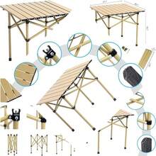 Picnic Folding Table And Chairs - Caqui - View 1