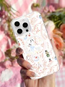 1pc White Swan Lake Ballet Nutcracker Pattern Clear Magnetic Acrylic Phone Case 1800 Strong MagSafe Shockproof & Crystal Clear Design Holiday Gift For Girlfriend Or Self Use Compatible With IPhone 17 16 15 14 13 12 11 XR XSMAX XS X Series & Galaxy S Series Galaxy A Series Galaxy Note Series - 無色 - 查看 6