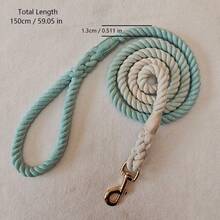 1 Stück FOUND BUDDY handgefärbte Leine, die sich allmählich farblich verändert, 5 FT oder 150 cm Hundeleine, starke und robuste Trainingsleine, kein Ziehen, Leine für Hunde, 7 Farboptionen - Verschiedenfarbig - Übersicht 15