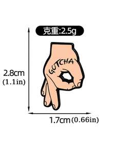 1 Miếng Đúng mốt Creative Họa tiết Hình học Thương hiệu Trâm cài , Nguyên tố hóa học Thiết kế , Tuyệt vời Phụ kiện Đối với Cái túi Hoặc Quần áo , Thích hợp Dành Cho Nam Và Nữ , Mặc hàng ngày - 1 - Xem 12