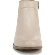 Vionic Finn Boots Women's 10 W Oatmeal Leather Block Heel Ankle Booties GAL2174 - 米色 - 查看 4