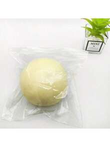 10cm Super Large Fluid Cheese Ball, Stress Relief Giant Fluid Ball, Big Slow Rebound Squeeze Toy, Super Large Fluid Stress Relief Toy, Mud Feeling Mochi Squeeze Toy, Surprise Gift, Birthday Gift, Christmas Gift, Perfect Gift, Gift Toy