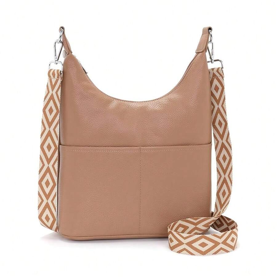 Women Shoulder Bags - Màu Khaki - Xem 1