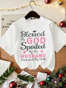Kpop Demon Hunters Girls' T-Shirt  | Kids Pampered Girl Print | Top De Niña | Kids Gifts | Essential For Girls' Fashionable Spring And Summer Outfits | Gifts For Girls - 白色 - 查看 2