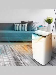 Cecotec Climatiseur Portable Force Clima 14750 Cold&Warm Connected. Télécommande, Wifi et Pompe à Chaleur, 14000 BTU, Écran LED, 5 Modes, 28 m2, Couverture - Multicolore - Voir 4