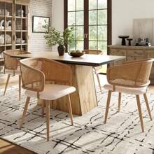 Dining Chairs - Beige Brown - View 3