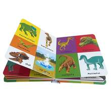 Lachilly 100 Dinosaurs Hardboard Book, Priddy Books, Suitable For Children 3+, Awakening Reading Series, English Learning Tool, Vocabulary Building, Bedtime Reading Gift, Learning To Read, Preschool Educational Toy - Multicolor - View 6