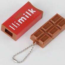 日式逼真巧克力捏捏减压玩具吊坠，青少年办公减压玩具，生日/节日礼物 - 彩色 - 查看 6