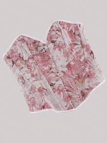 Áo quây thời trang nữ, áo crop top ôm sát gợi cảm kiểu dáng châu Âu thanh lịch với dây buộc, phong cách đường phố màu hồng, thích hợp cho kỳ nghỉ hè. - Hồng - Xem 4