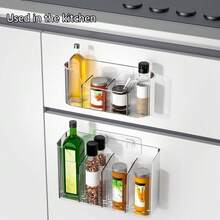 Caja de almacenamiento de pared - transparente - Ver 3