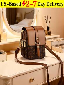 2026 New Women'S Mobile Phone Bag - Multi-Layer, Practical, Niche, Versatile, Large Capacity Small Bag, Ladies' Fashionable, Lightweight Shoulder Bag/ Single Shoulder Bag/ Crossbody Bag,Ideal Christmas Gift. - 彩色 - 查看 6