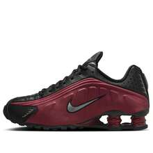 (WMNS) Nike Shox R4 'Negro Rojo del Equipo - Rojo - Ver 1
