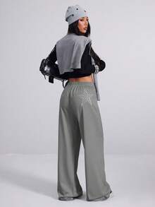 Women Spring And Autumn Commuting Striped Wide-Leg Pants,Daily Casual Vacation Party Star-Printed Sweatpants,Jogging Hose,Festival Gifts,New Year,Valentine Day Outfits - Multicolor - View 1