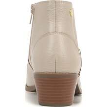 Vionic Finn Boots Women's 10 W Oatmeal Leather Block Heel Ankle Booties GAL2174 - 米色 - 查看 5