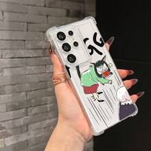 Funda de teléfono de anime The Apothecary Diaries adecuada para Samsung Galaxy S25 S24 S23 S22 S21 S20 FE Ultra Plus Edge 4G 5G, cubierta trasera transparente suave anti-caída, diseño de anime, material duradero, cubierta ligera, amantes de gadgets, propietarios de smartphones - Mezcla de colores - Ver 4