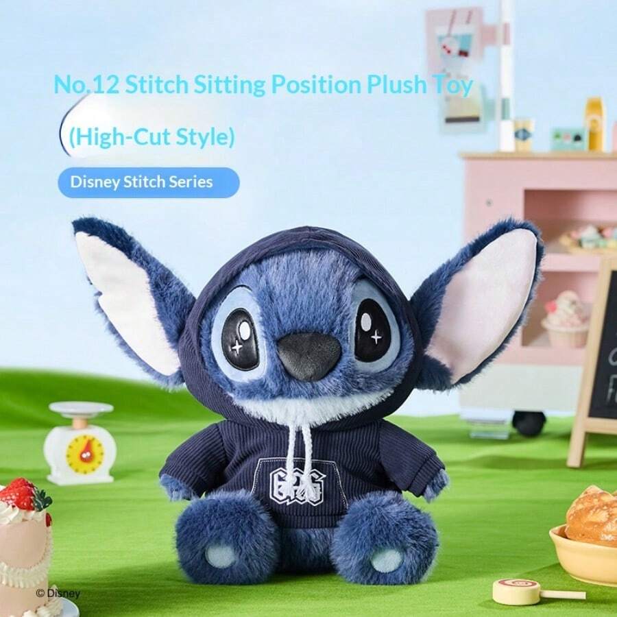MINISO Famous Product  Stitch Plush Doll Christmas Doll Gift Toy For Boyfriend And Girlfriend - Kiểu áo nỉ - Xem 1