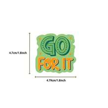 312PCS Positive Affirmation Stickers Kawaii Harajuku Skateboard Graffiti Decals Luggage Suitcase Bike Gift Phone Bike Sticker Self Affirmation Encouragement Slogans Graffiti Sticker - 1 Set - View 2