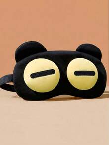 1 chiếc mặt nạ ngủ hình gấu hoạt hình dễ thương - Chất liệu sợi polyester mềm mại, cản sáng hoàn toàn, thiết kế khóa kéo điều chỉnh được, màu vàng và đen, phù hợp cho công việc, du lịch, ngủ trưa - Không cần pin, chất liệu bền, cần thiết cho thời gian rảnh rỗi của nhân viên văn phòng. - Nhiều màu - Xem 10