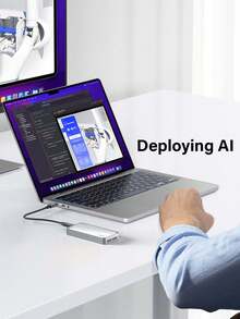 80Gbps Thunderbolt 5 NVMe Enclosure Delivers 5900MBs Read Speed Features Intel Chips Active Cooling Fan And Full Compatibility With Thunderbolt 5 4 3 USB 40 32 Standards