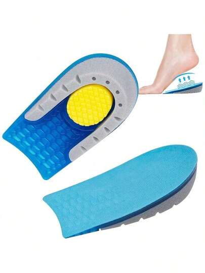 1 Çift Kaymaz Yükseltici Tabanlık, Erkekler İçin Petek Desenli Elastik Yarım Tabanlık, Kadınlar İçin Görünmez Yorulma Yapmayan Yükseltici Spor Ayakkabı Tabanlığı, Şok Emici TPE Malzeme, Unisex - Rahat Yarım Tabanlık, Ayarlanabilir Yükseklik 1cm, 2cm veya 3cm, Okula Dönüş Sezonu İçin Gerekli Yalıtım, Kız Arkadaş Günü, Yavru Köpek, Karnaval, Ayakkabı, İlkbahar Yaz Seçimleri, Nedime Hediyeleri, Oda, Yatak Odası Dekorasyonu, Plaj, Seyahat, Erkekler İçin, Kadınlar İçin, Tatil