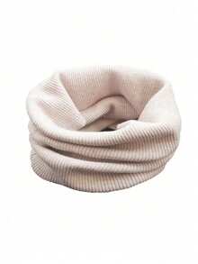 1pc Unisex Autumn/Winter Warm Wool Neck Gaiter, Thick Knitted Neck Warmer Scarf, Fashion Versatile Neck Wrap For Women - Multicolor - View 20