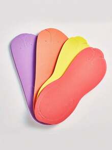 40/20pcs Disposable Foam Pedicure Slippers - Unscented Universal Flip Flops, Suitable For Foot Care, Nail Salons, Spas, Showers And Beaches (Random Color) - Multicolor - View 8