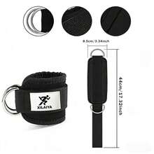 踝带腿部训练器，健身腿部和臀部锻炼器材，深蹲架踝带