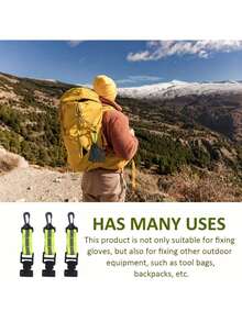 Firefighter Glove Clip, Universal Glove Clip, Multi-Function Holder - Multicolor - View 11