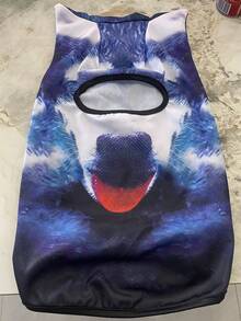 1 cái/2 cái Unisex 3D Animal Pattern Face Shield Outdoor Funny Water Sports Hat UV Protection Animal Head Cover (Mèo, Chó), Thích hợp cho sử dụng hàng ngày, Du lịch, Đi bộ đường dài, Trượt tuyết - Nhiều màu - Xem 5