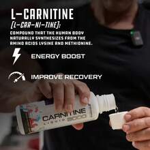 Cutler Nutrition Liquid Carnitine 3000 For Energy And Recovery Support Dietary Fitness Supplement Edible Healthcare Vitamin - 酸味軟糖蟲 - 查看 3