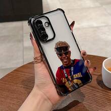 Funda de teléfono Football Y-Yamal 10, compatible con Xiaomi Redmi Note 14 13 12 12S 11 10 9 9S Pro Plus 9C 9A 10C 12C 14C 13C A5 A3 A1 K50 K40 4G 5G, funda transparente suave a prueba de golpes - Colores mezclados - Ver 4