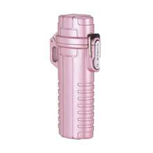 1个多功能防水香烟盒，带打火机支架，防风可充气丁烷打火机套，适用于BIC J6全尺寸打火机 - 时尚耐用防爆金属打火机盒，防风简约复古，是打火机的理想配件，便携式打火机收纳盒 - 彩色 - 查看 13