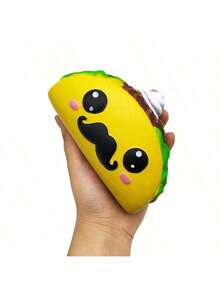 1PC Squishies Cake Snacks Slow Rising Squishes Toy For Kids Soft Cooky Sandwich Scented Stress Relief Realistic Food Cute Squeeze Squeeze Toy - Multicolor - View 19