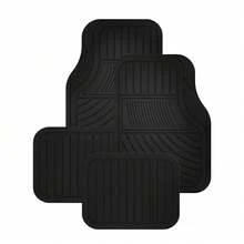 4PC Rubber Light Duty Floor Liner Cursor Black - Universal - Default - View 9