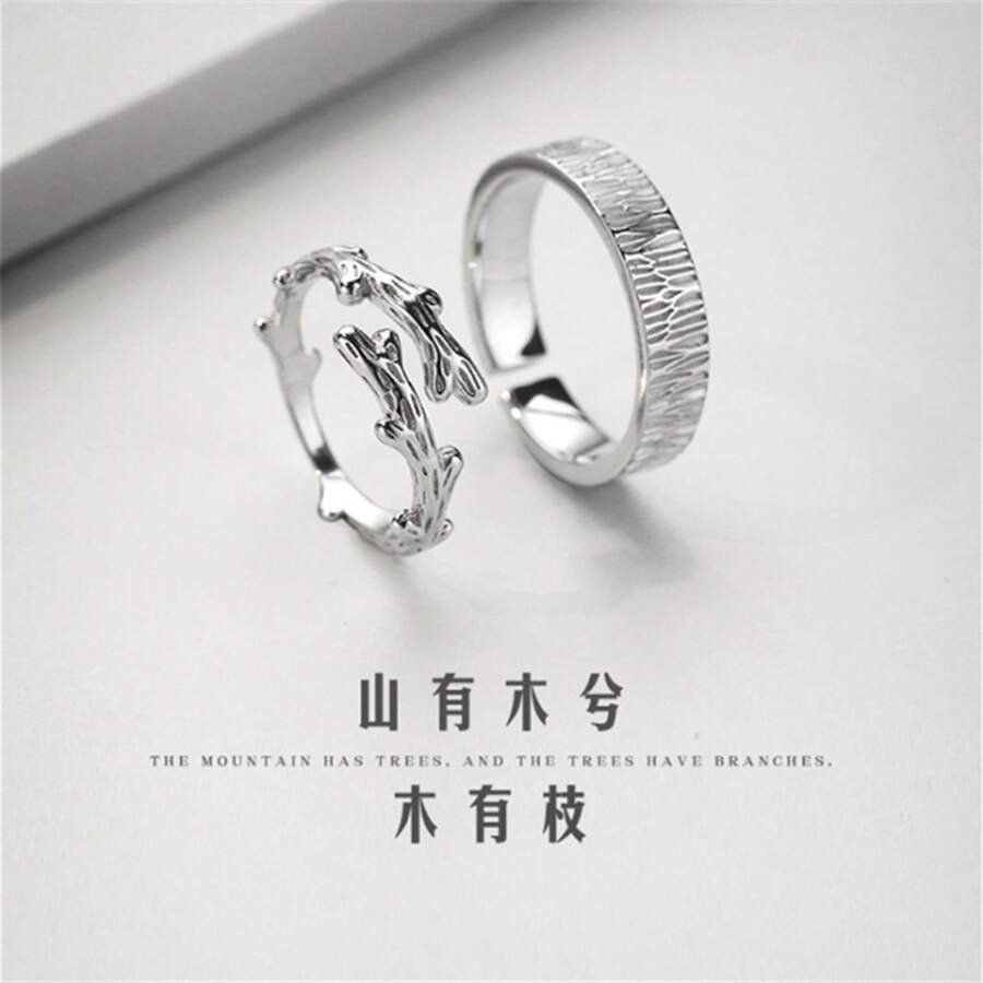 Anillos de Pareja Creativos para Mujeres Regalo de Navidad - colocar - Ver 1