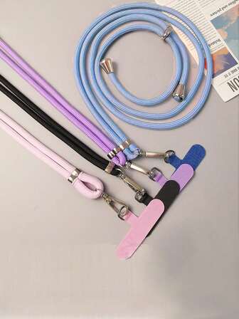 1PC Mobile Phone Hanging Rope Neck Crossbody Can Be Carried By Both Men And Women, Long Adjustable, High-End, Sturdy And Durable, Detachable, Anti Loss And Anti-Theft, Multi-Functional Outdoor Handheld Hanging Rope, Equipped With Clip, Anti Loss And Anti-Theft Phone Case Hanging Decoration, Comes With Gift Pad Suitable For Mothers