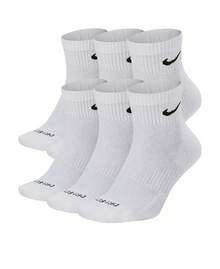 Nike Everyday Plus Cushioned Training Ankle Socks (6 Pairs) - 白色 - 查看 6