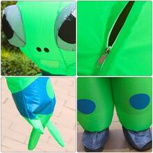 2025 New Arrival Funny Cartoon Alien Inflatable Costume, Party Prop, Standing Style - Multicolor - View 6