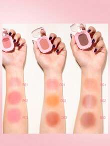 PINKFLASH腮红，轻盈柔滑，易于晕染，持久显色，全天候提升妆容效果 - #N03 - 查看 4