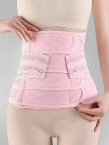 Women's Waist Cincher, Pink, Breathable And Comfortable, Slimming Tummy