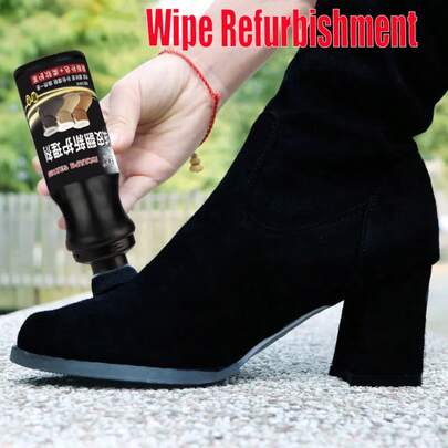 100ml Suede Leather Cleaner & Conditioner, Restores Color, Renews Black Matte Shoes, Cleaning Solution For Nubuck & Suede, Shoe, Spring Summer Picks, Brides Maid Gifts, Room, Beach, Travel, For Men, For Women, Vacation, Wedding, Y2k, Party, Mother's Day Gift, Garden, Kitchen Decor, Summer, Beach, Travel Essentials, Room Decor, Squishy, Graduation, Shoe Rack, Storage Saver, Outdoor, Garden, Commencement, Graduation Ceremony, Congrats Grad, Congratulations Graduate, Valedictorian, Finish School, Graduation Party